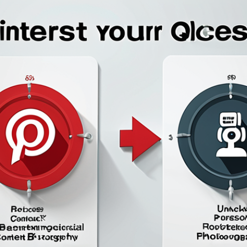Home 15 ** A visually striking infographic summarizing the key strategies for B2B Pinterest success. Include icons representing "Engaging Visual Content," "Strategic Boards," "Content Optimization," "Relationship Building," and "Data Analysis." Use a clean, modern design with brand colors. The title should be: "Pinterest for B2B: Unlock Your Potential."
**