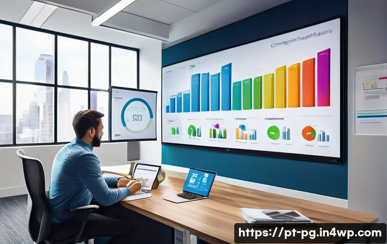BB 세일즈 프로세스 개선을 위한 시각화 도구 - A detailed, colorful sales funnel visualization showing multiple stages from prospecting to closing,...